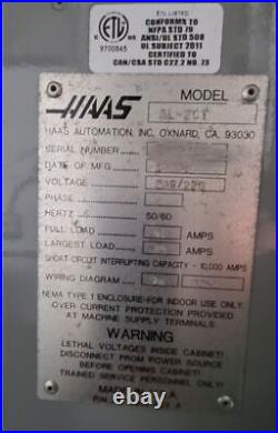 Haas SL-20T CNC Lathe