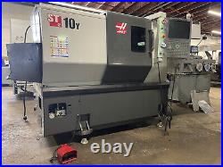Haas ST-10Y CNC Lathe 2015 low hours live tooling