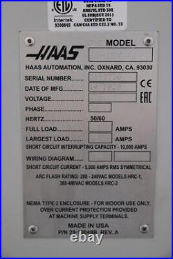 Haas ST-15Y CNC Lathe with Bar Feeder (2020) (Only 32 Cut Hours)