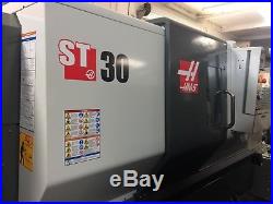 Haas ST-30 CNC Lathe 2015, Tool Presetter, Quick Codes, Intuitive Programming