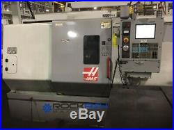 Haas TL-25 CNC Lathe with Subspindle, live tooling, conveyor & HPC, tool setter