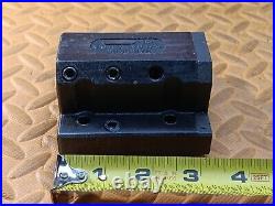 Hardinge 1 I. D. Lathe Tooling Block CS-24 50mmX60mm Boring Bar Holder USA 1.0