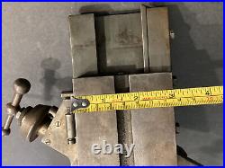 Hardinge Compound Cross slide With Swiveling Attachment & Tool Post Free Ship