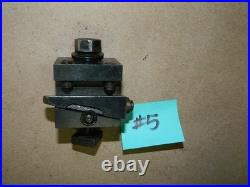 Hardinge D5 Wedge Type Tool Holder Turret Lathe Attachments LOT # 5