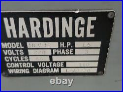 Hardinge HLV-H High Precision Tool Room Lathe 11 x 18 Serial no HLV-H 1332