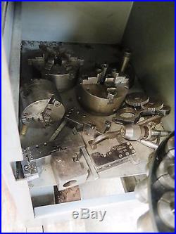 Hardinge HLV-H High Precision Tool Room Lathe 11 x 18 With DRO Lot of Tooling