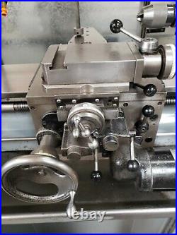 Hardinge HLV-H High Speed Tool Room Lathe, Tool Post, Tailstock, Collet Nose