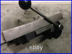 Hardinge Model E Double Tool Lever Cross Slide