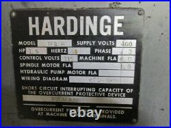 Hardinge Precision Tool Room Lathe 1980 Machine TFB-H Serial HLV-H 8294-T