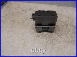 Hardinge Riser Block With Empire Cut Off Tool For Dsm-59, Dv-59 & Hsl Lathes