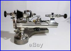 Henry Paulson German Watchmakers Lathe Micrometer Tailstock Indexing Headstock