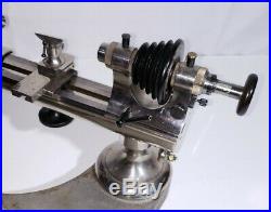 Henry Paulson German Watchmakers Lathe Micrometer Tailstock Indexing Headstock