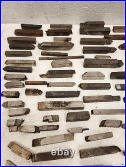 Huge Lot (102 Pieces) Metalworking Tool Bits By Kennametal, Vasco, REX, duMont