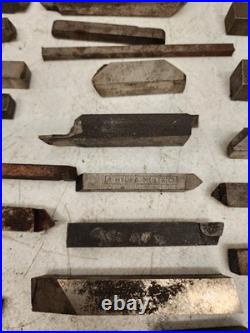 Huge Lot (102 Pieces) Metalworking Tool Bits By Kennametal, Vasco, REX, duMont