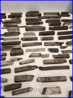 Huge Lot (102 Pieces) Metalworking Tool Bits By Kennametal, Vasco, REX, duMont