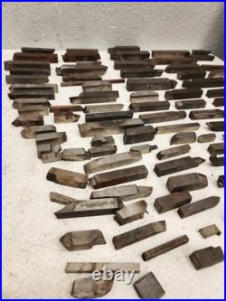 Huge Lot (102 Pieces) Metalworking Tool Bits By Kennametal, Vasco, REX, duMont