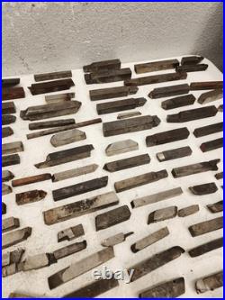 Huge Lot (102 Pieces) Metalworking Tool Bits By Kennametal, Vasco, REX, duMont