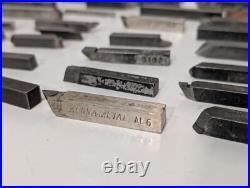 Huge Lot (80+ Pieces) Metalworking Tool Bits By Kennametal, Vasco, REX, duMont
