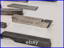 Huge Lot (80+ Pieces) Metalworking Tool Bits By Kennametal, Vasco, REX, duMont