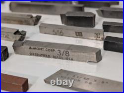 Huge Lot (80+ Pieces) Metalworking Tool Bits By Kennametal, Vasco, REX, duMont