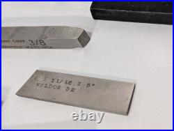 Huge Lot (80+ Pieces) Metalworking Tool Bits By Kennametal, Vasco, REX, duMont