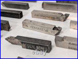 Huge Lot (80+ Pieces) Metalworking Tool Bits By Kennametal, Vasco, REX, duMont