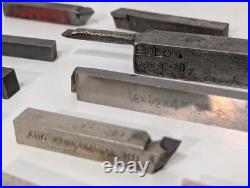 Huge Lot (80+ Pieces) Metalworking Tool Bits By Kennametal, Vasco, REX, duMont