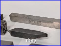 Huge Lot (80+ Pieces) Metalworking Tool Bits By Kennametal, Vasco, REX, duMont