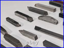 Huge Lot (80+ Pieces) Metalworking Tool Bits By Kennametal, Vasco, REX, duMont