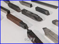 Huge Lot (80+ Pieces) Metalworking Tool Bits By Kennametal, Vasco, REX, duMont