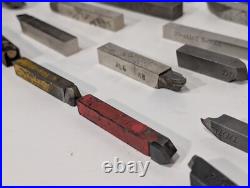 Huge Lot (80+ Pieces) Metalworking Tool Bits By Kennametal, Vasco, REX, duMont