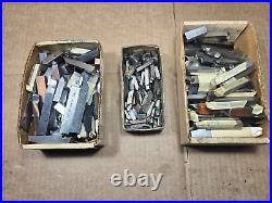 Huge Lot of Metalworking Tool Bits By Kennametal, Latrobe Valenite, Etc See Pics