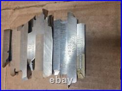 Huge Lot of Metalworking Tool Bits By Kennametal, Latrobe Valenite, Etc See Pics