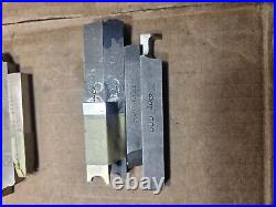 Huge Lot of Metalworking Tool Bits By Kennametal, Latrobe Valenite, Etc See Pics