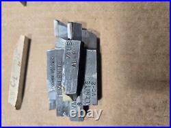 Huge Lot of Metalworking Tool Bits By Kennametal, Latrobe Valenite, Etc See Pics