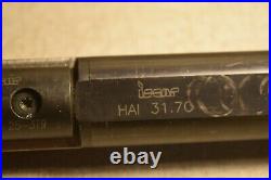 Iscar HGAIR 25-3T9 HAI 31.7C Face Grooving Lathe Tool Holder 1.25 Shank