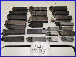 Iscar Kennametal Dorian & OTHERS INDEXABLE carbide Lathe Tooling LOT OF 24 141