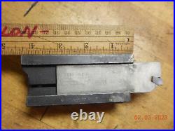 Iscar Sgtbn-25-6 Groove Cutoff Metal Lathe Tool Holder With 1-1/2 Blades
