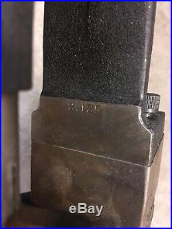 JE Freyman Metal Lathe Concave Convex Radius Cutter Radii Tool Post 9-14 Lathes