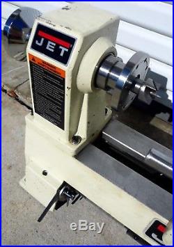 Jet 10 x 14 x 1/2 HP Wood Lathe JML-1014 + Face Plate + Centers + Tool Rest