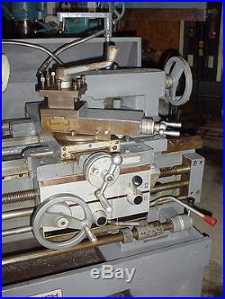 Jet lathe 1660-3PGH in/mm threading 3 jaw chuck tool post