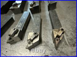 Kennametal/ Carbaloy Etc. Lathe Left handed 3/4-1 Toolholder Lot Assortment YY