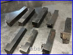 Kennametal/ Carbaloy Etc. Lathe Left handed 3/4-1 Toolholder Lot Assortment YY