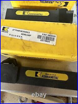 Kennametal LOT Of 8 Lathe Turning Tool Holders CNC NF8 NB8 DSKNL MSKNL X09-6885