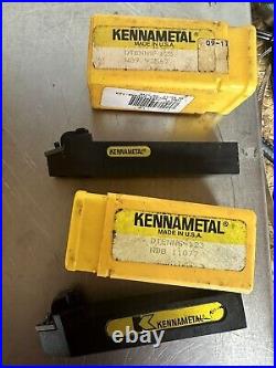 Kennametal LOT Of 8 Lathe Turning Tool Holders CNC NF8 NB8 DSKNL MSKNL X09-6885