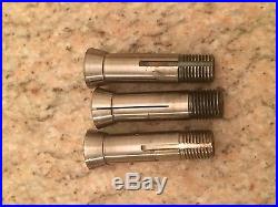 Levin Lathe Set Of 3 Square 10mm D Collets Jewelers Lathe Watchmakers Lathe