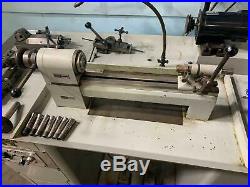 LOADED Levin Precision Instrument Lathe 3C 4 x 9-1/2 $30K of Tooling, Milling