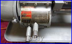 LOGAN LATHE, 10 inch #850, 43 bed. With many tools and parts USED