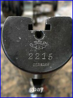 LOVELY! German Boley E 2215 Watchmakers Jewelry Lathe Tools Lot