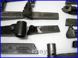 Large Lot of Vintage Armstrong, Agrippa, Williams, Hill Lathe Tool Holders